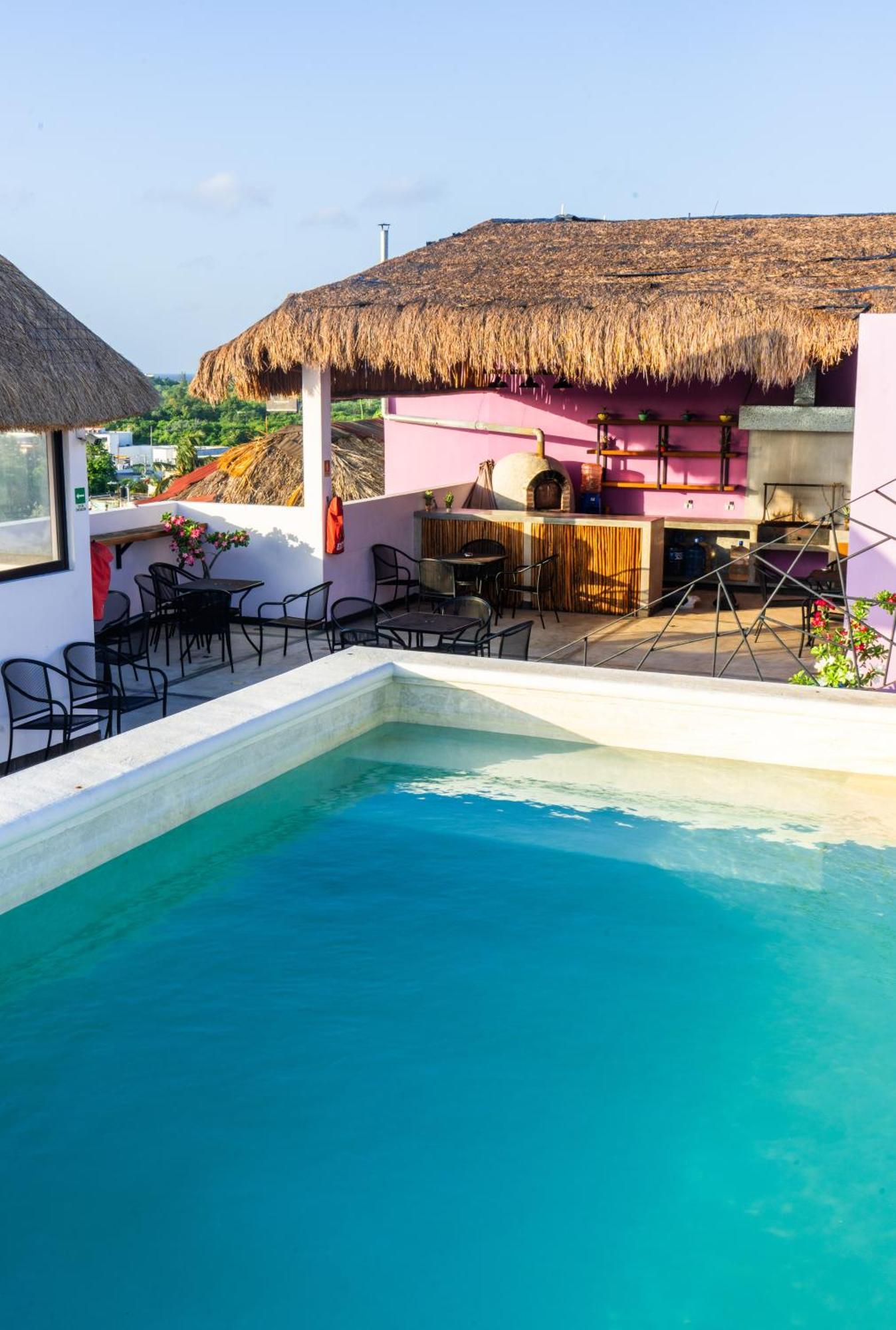 Itza Hotel Akumal Eksteriør billede