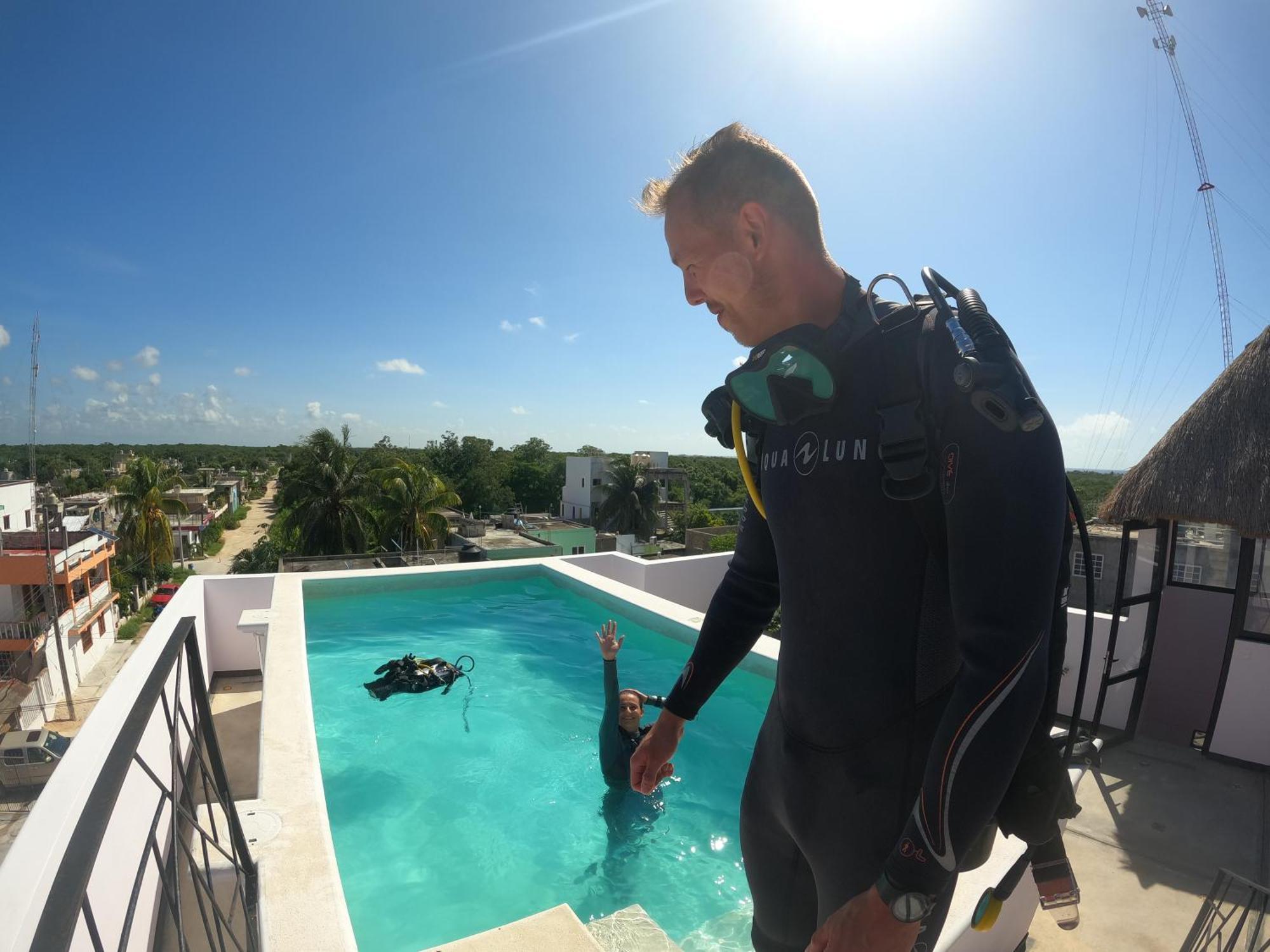 Itza Hotel Akumal Eksteriør billede